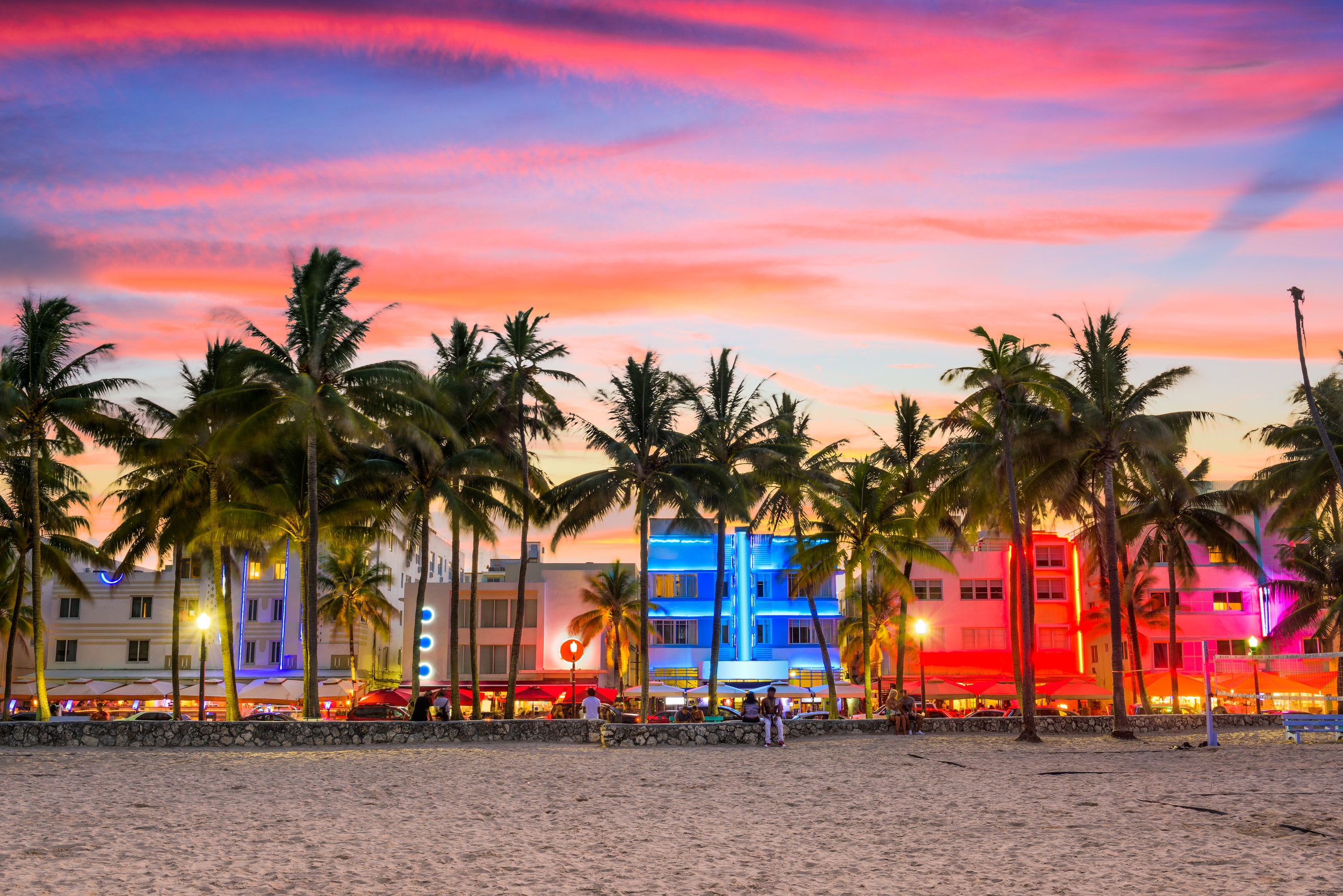 Casino party event in Miami, Florida
