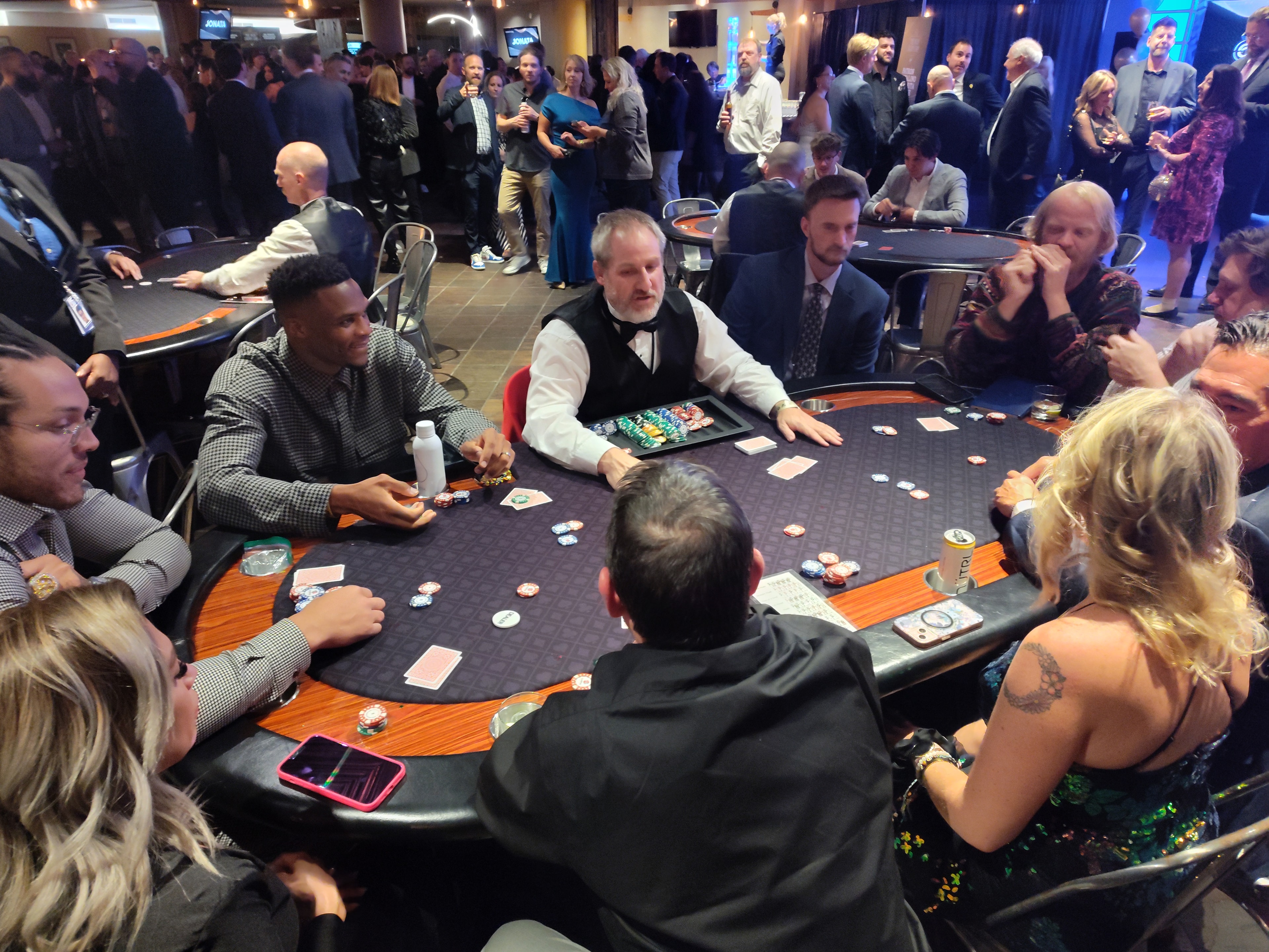 Poker tournament event