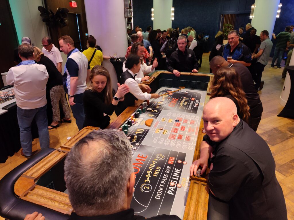 Tradeshow Casino Theme Party