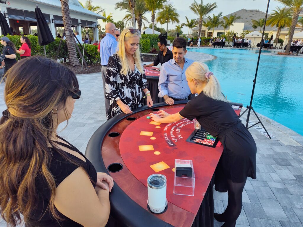 An HOA Casino Theme Party with Casino Party USA